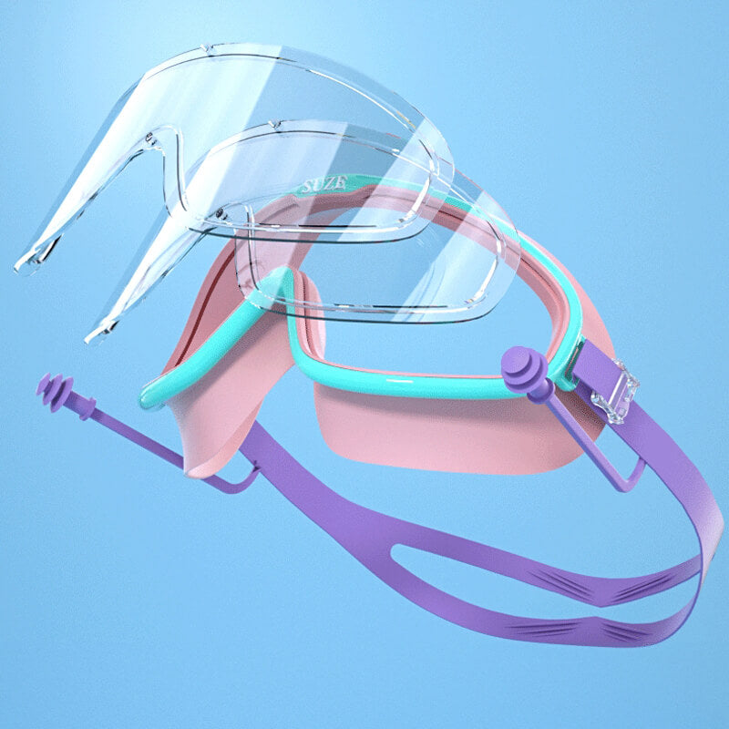 🔥Hot Sale🔥HD Large Frame Waterproof And anti-fog Swimming Goggles