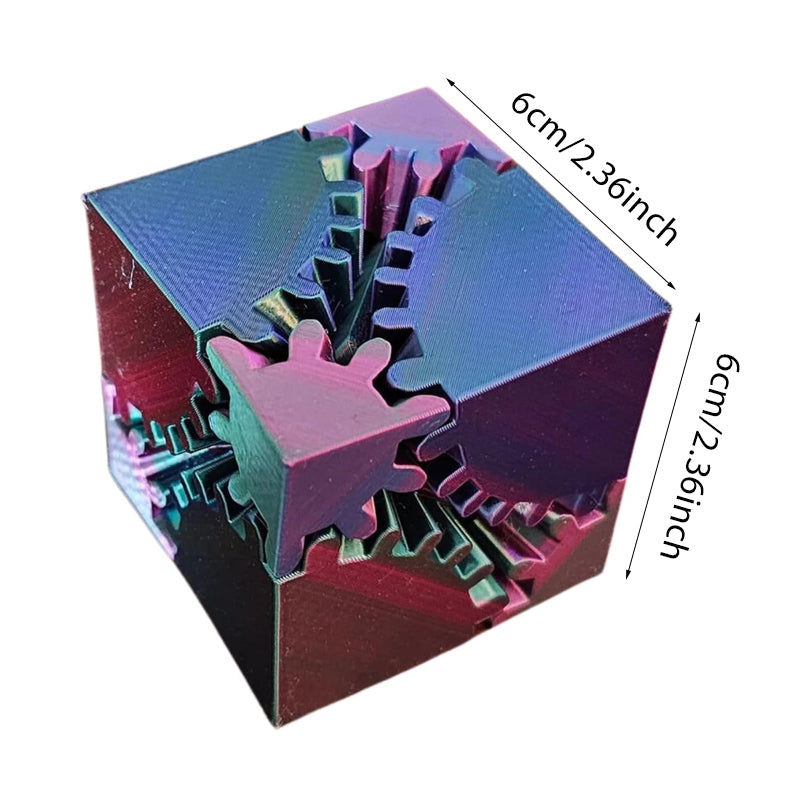 ❗ Take A Look At This Mechanical Rubik's Cube ⚙️🌀The Steampunk Whirling Wonder Fidget