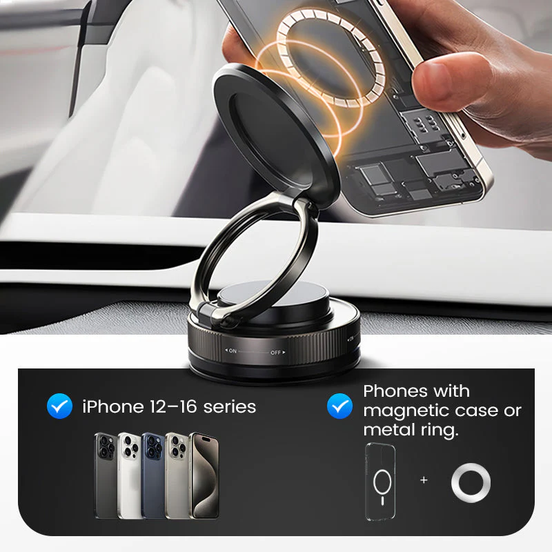 đ„Buy More Save Moređ360° Adjustable Vacuum Magnetic Phone Holderđ±đ