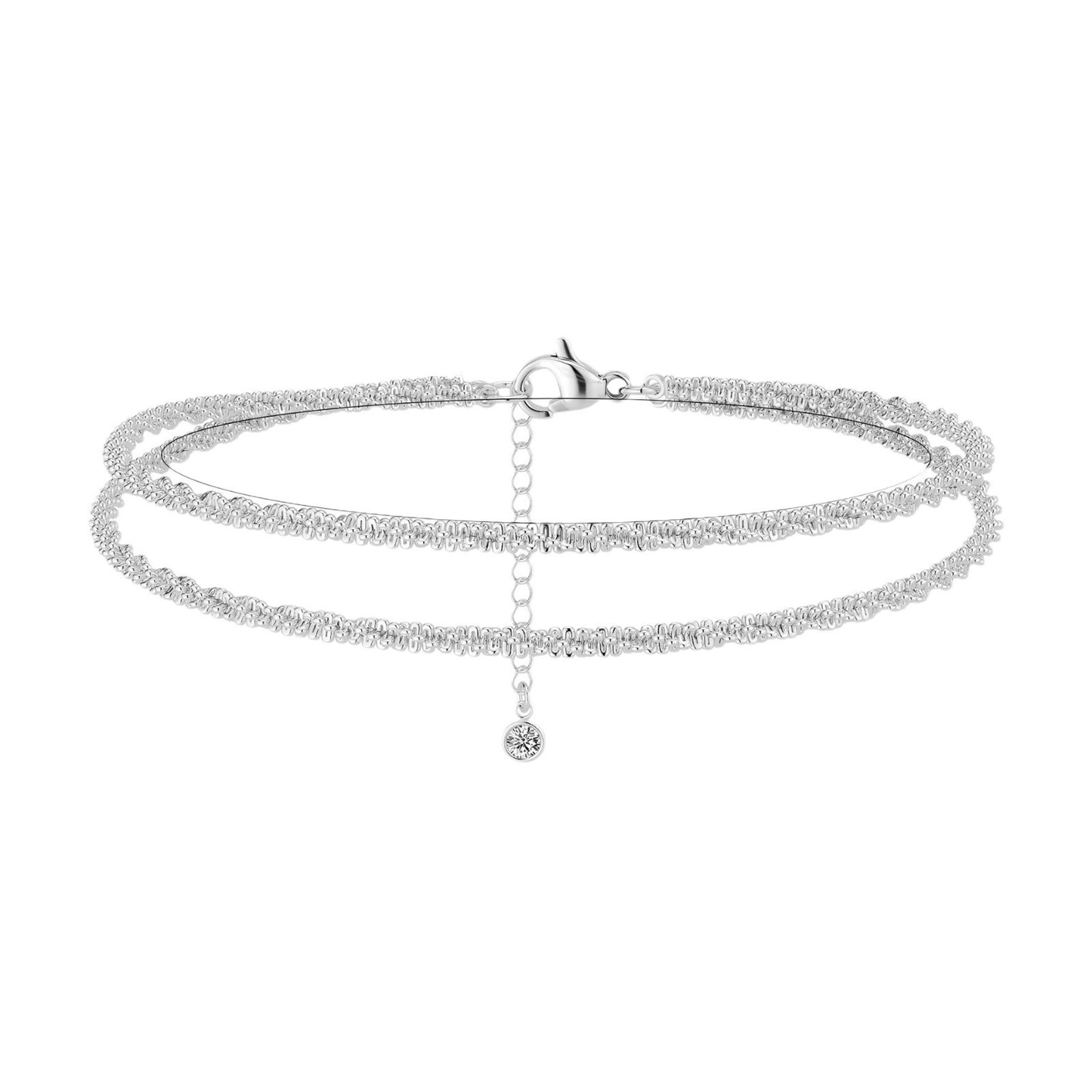 💜BUY 1 GET 1 FREE💜Dainty Layered waterproof anklet