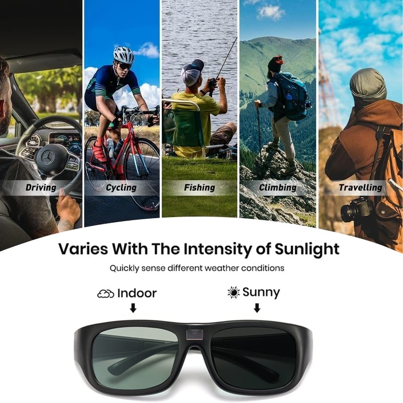 š¶ļøSmart Photochromic Polarized Sunglasses