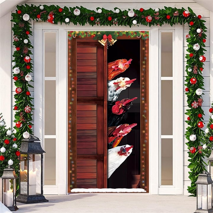 🎄Early Xmas Sales  🎅-Christmas 2025 Front Door Decoration🎅