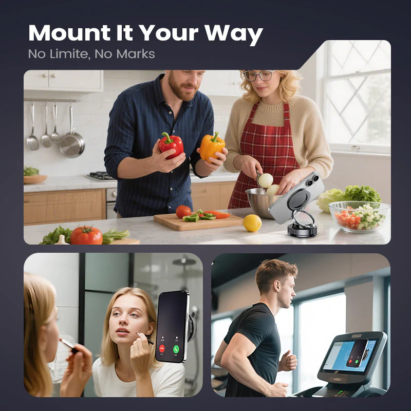 đ„Buy More Save Moređ360° Adjustable Vacuum Magnetic Phone Holderđ±đ