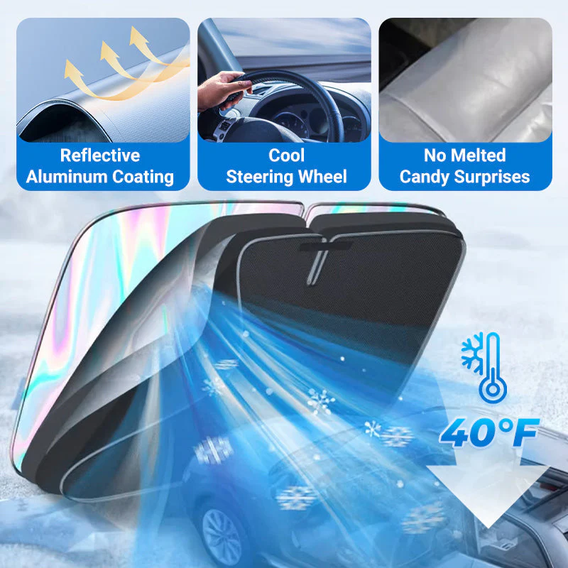 Foldable Car Windshield Sunshade