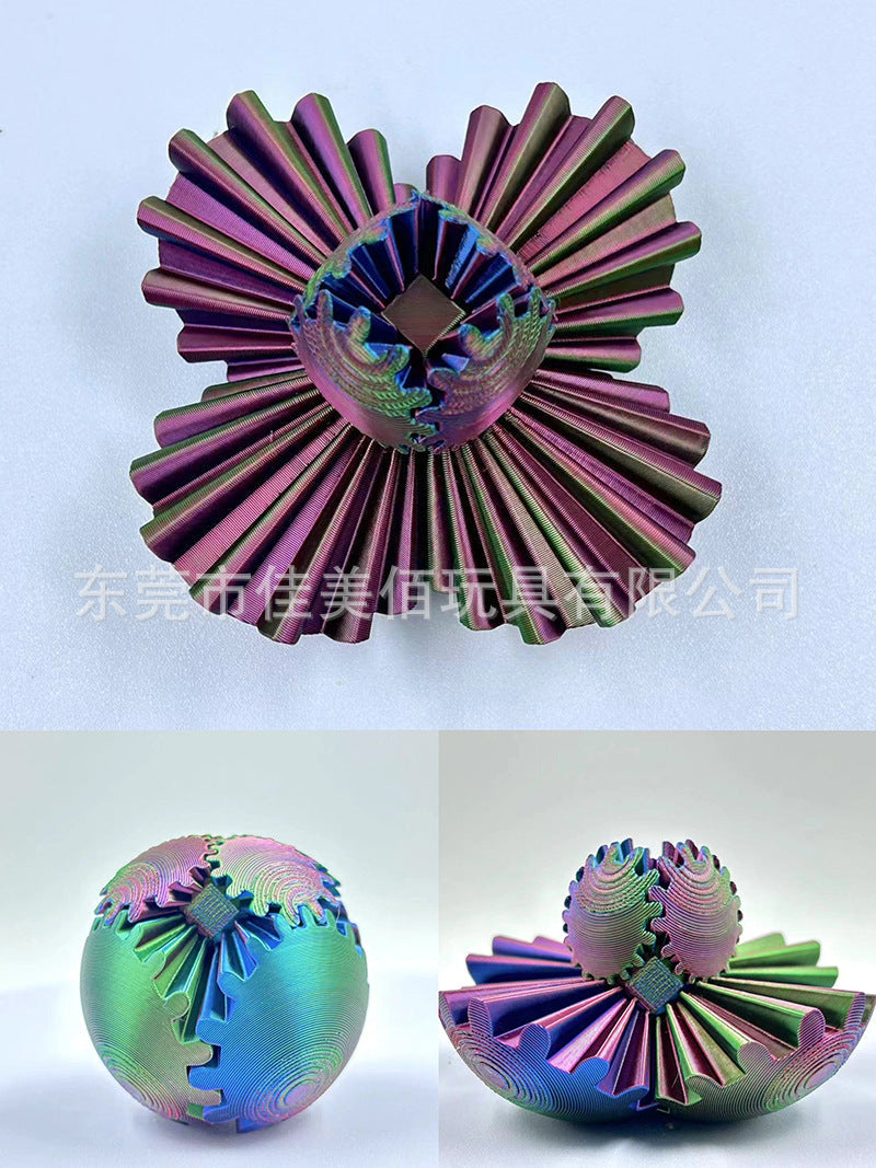 ❗ Take A Look At This Mechanical Rubik's Cube ⚙️🌀The Steampunk Whirling Wonder Fidget