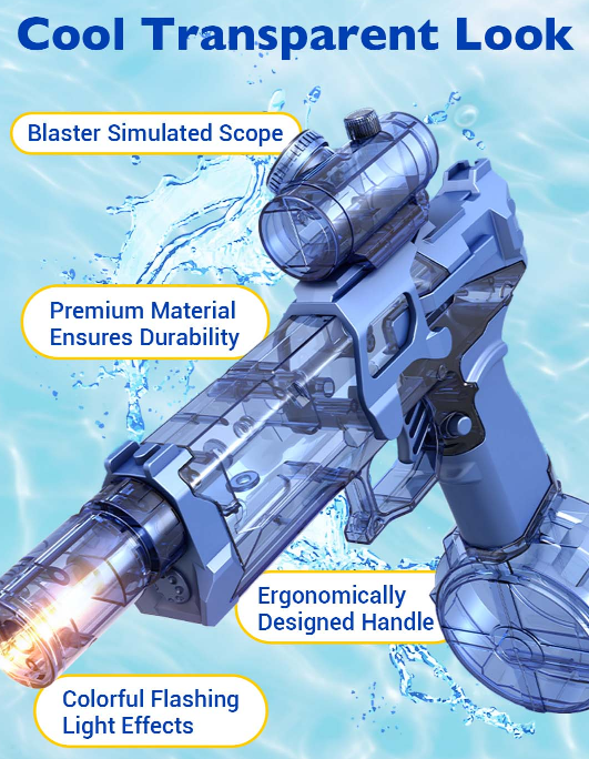 🌊Summer Discount🔫💦Fast Mode Ice Explosion Pistol Water Gun