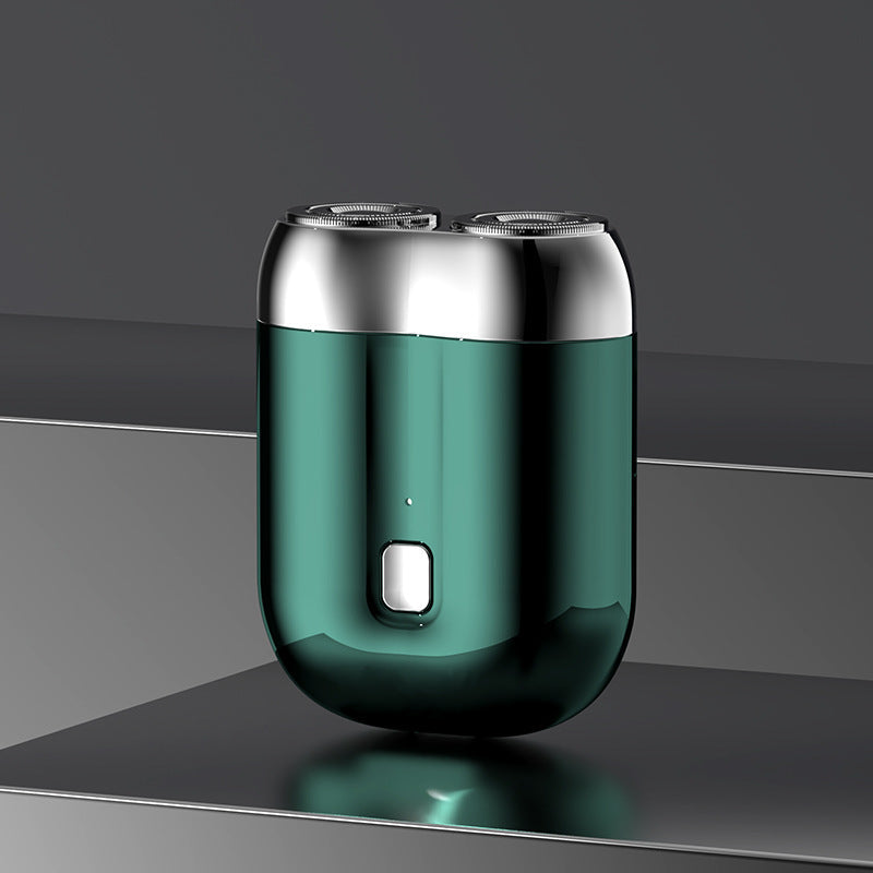 💕💕Mini USB Rechargeable Electric Shaver, Waterproof and Compact for Men, Ideal for Home, Car and Travel