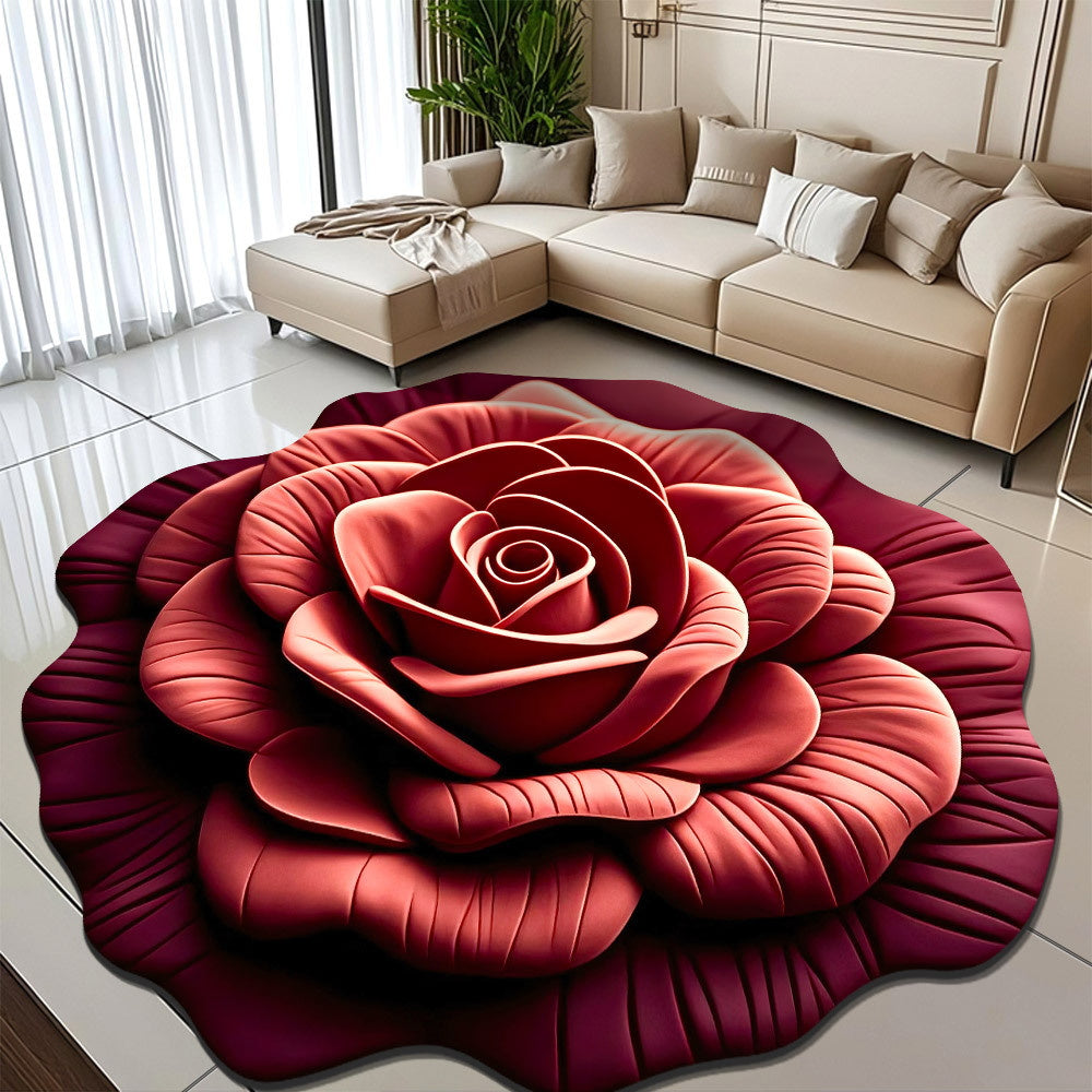 🌺Limited Time Half Price - Floral Plush and Diatomaceous Earth Floor Mats