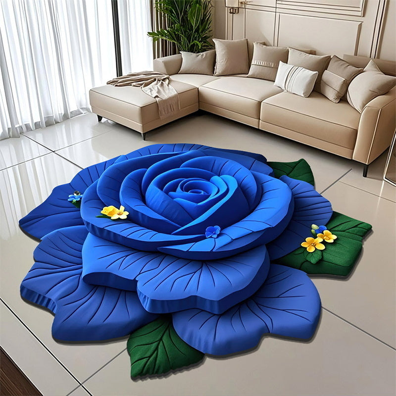 🌺Limited Time Half Price - Floral Plush and Diatomaceous Earth Floor Mats