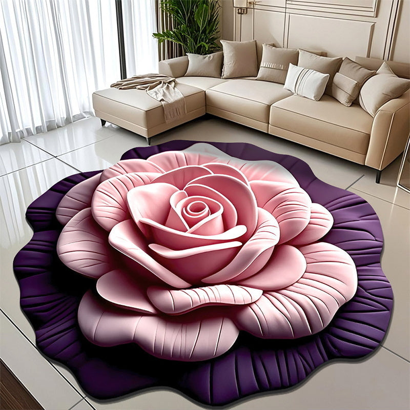 🌺Limited Time Half Price - Floral Plush and Diatomaceous Earth Floor Mats