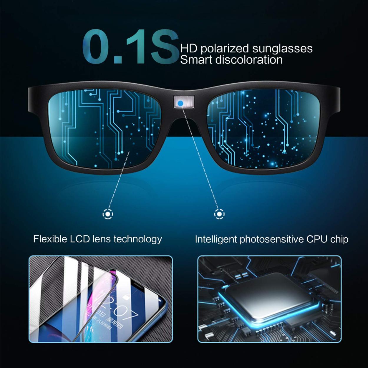 š¶ļøSmart Photochromic Polarized Sunglasses