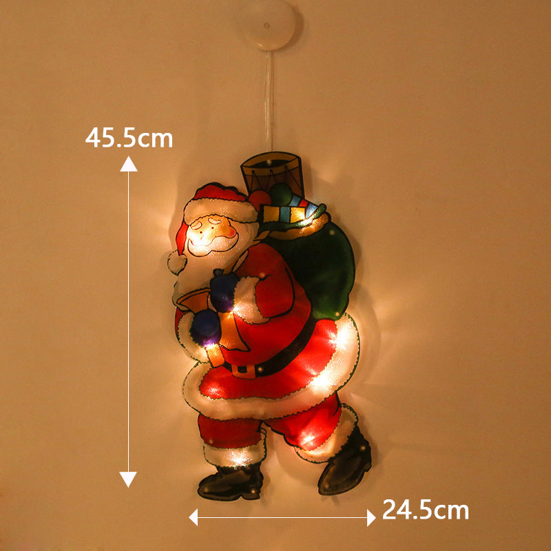 ⛄Christmas pre-sale🎄 Christmas Window Hanging Lights💡