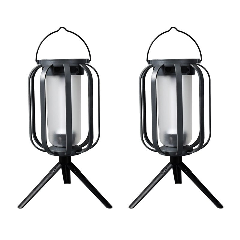 🌞Summer Sale 🔥Solar Lantern Outdoor Light with 4 Modes