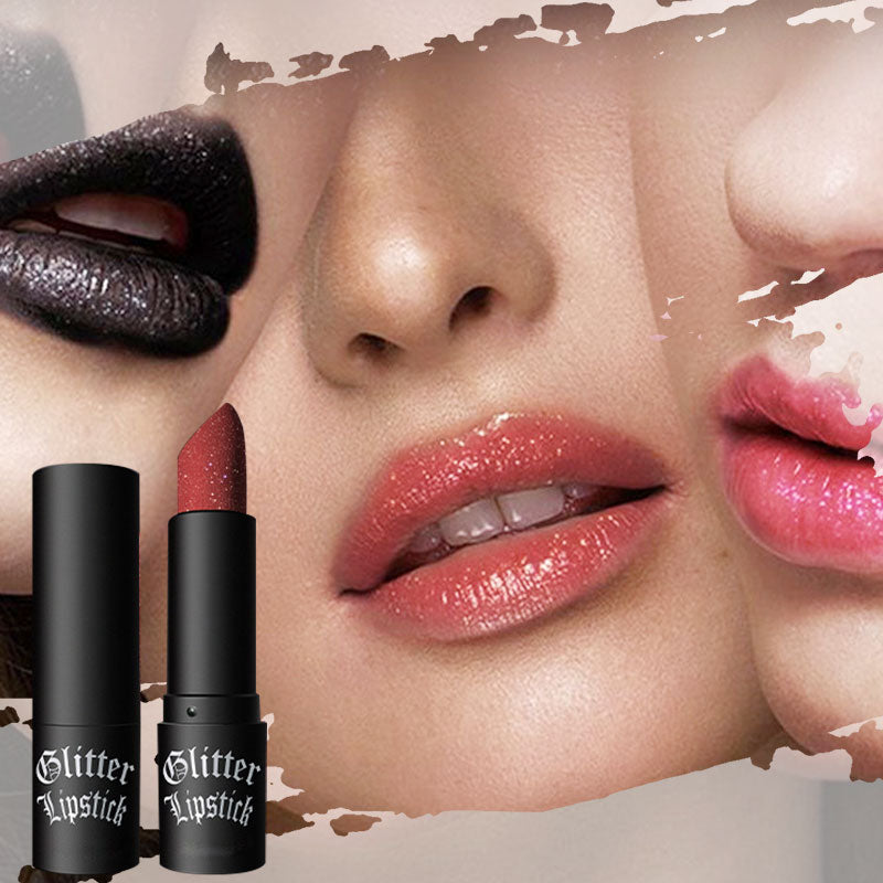 😍💋Buy 1 Get 1 Free💋Matte Long-lasting Lipstick With Fine Glitter
