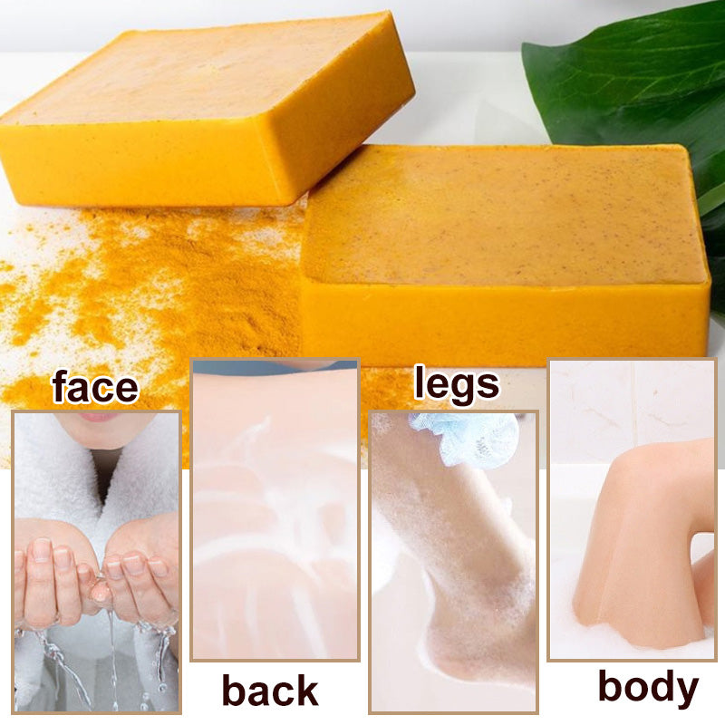 š„Buy 2 Get 1 Freeš§¼Lemon Turmeric & Kojic Acid Soap Bars