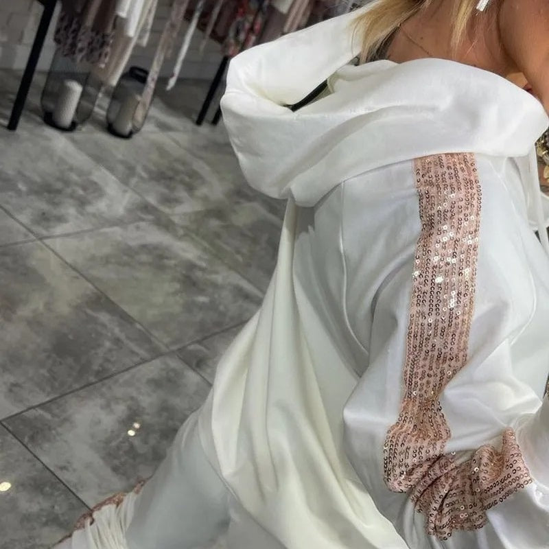 🌷✨Women’s Drawstring Hooded Tops & Pants 2-Piece Set