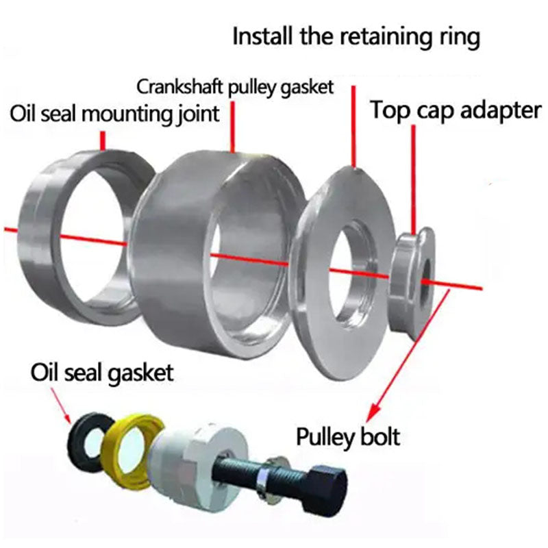š„Hot Saleš„Portable Cam & Crankshaft Seal Removal Tool Kit