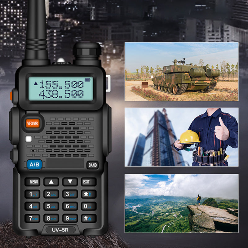 🔥 UV-5R Ham Radio Long Range UV5R Two Way Radio Dual Band Walkie