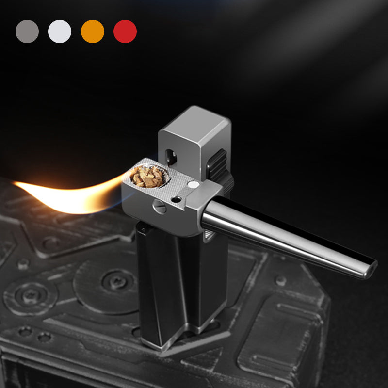 Slant Flame Inflatable tobacco Pipe Dual Purpose Lighter