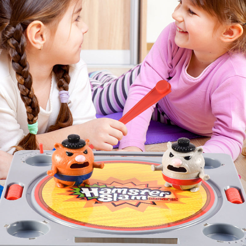 Double Hamster Sumo Puzzle Board Game Set