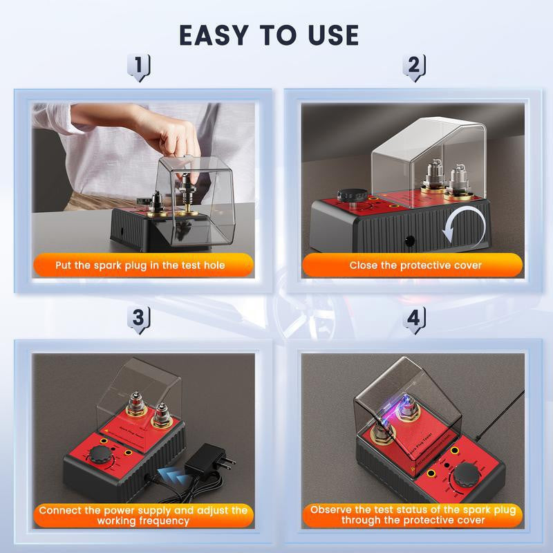 Spark Plug Tester with Dual Test Holes