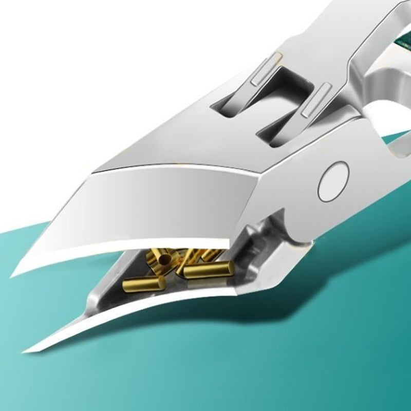 🔥 Anti-Splash 25° Slant Edge Nail Clipper 3-Piece Set