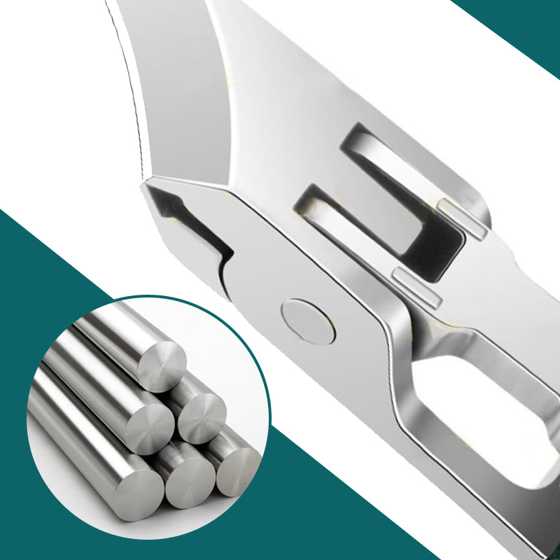 🔥 Anti-Splash 25° Slant Edge Nail Clipper 3-Piece Set