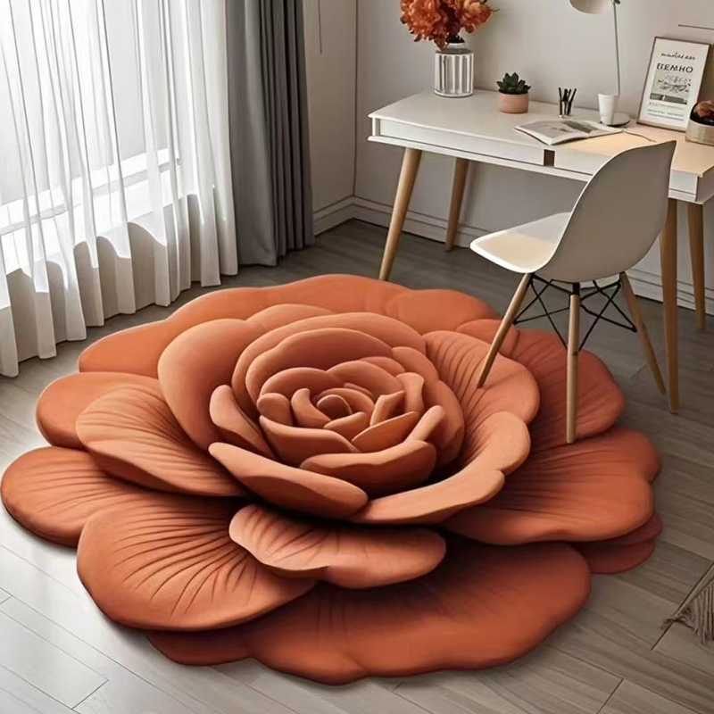 🌺Limited Time Half Price - Floral Plush and Diatomaceous Earth Floor Mats