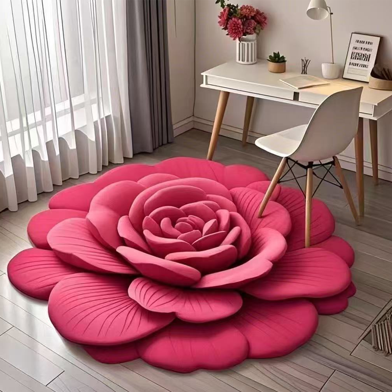 🌺Limited Time Half Price - Floral Plush and Diatomaceous Earth Floor Mats