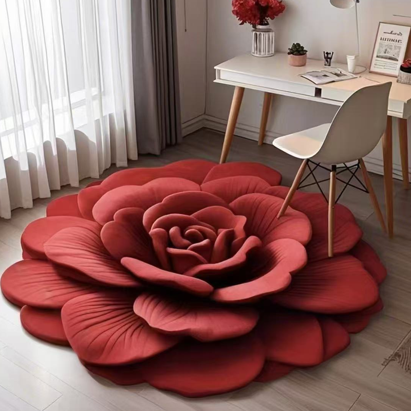 🌺Limited Time Half Price - Floral Plush and Diatomaceous Earth Floor Mats