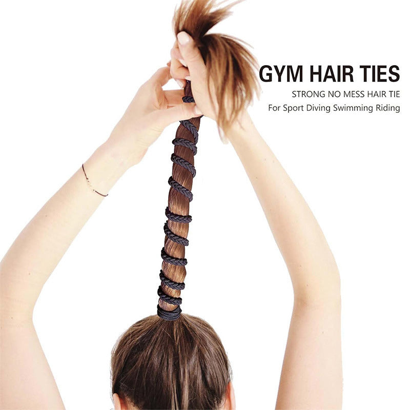Sports Elastic Hair Ties for Women Ponytail