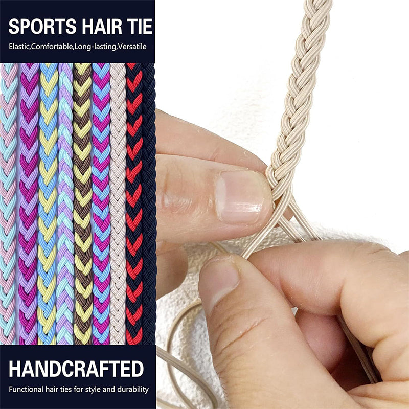Sports Elastic Hair Ties for Women Ponytail