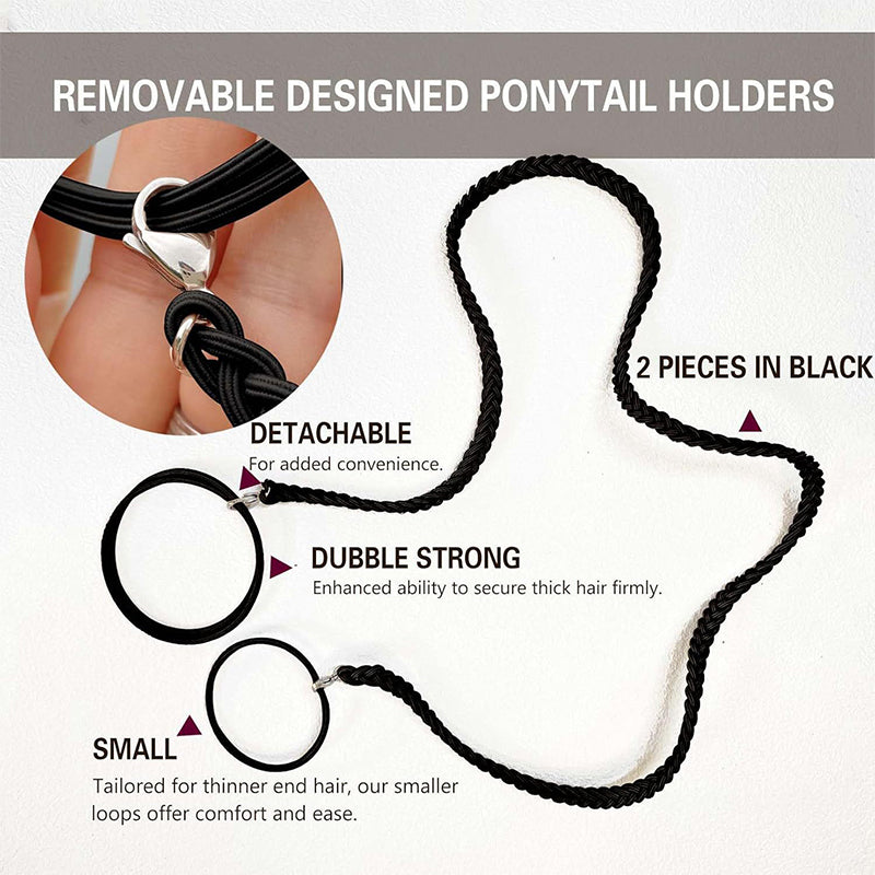 Sports Elastic Hair Ties for Women Ponytail