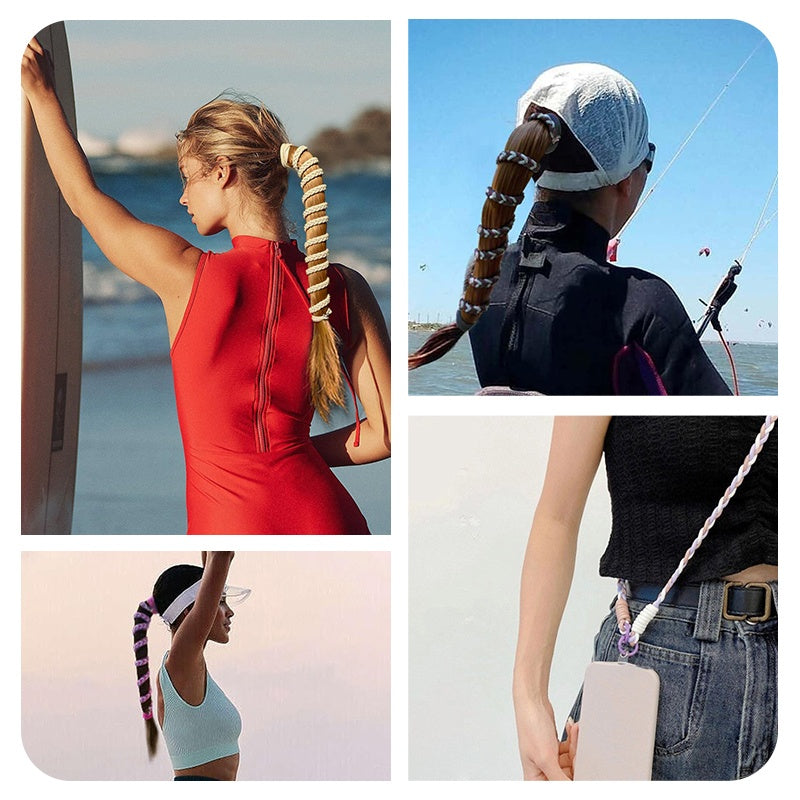 Sports Elastic Hair Ties for Women Ponytail