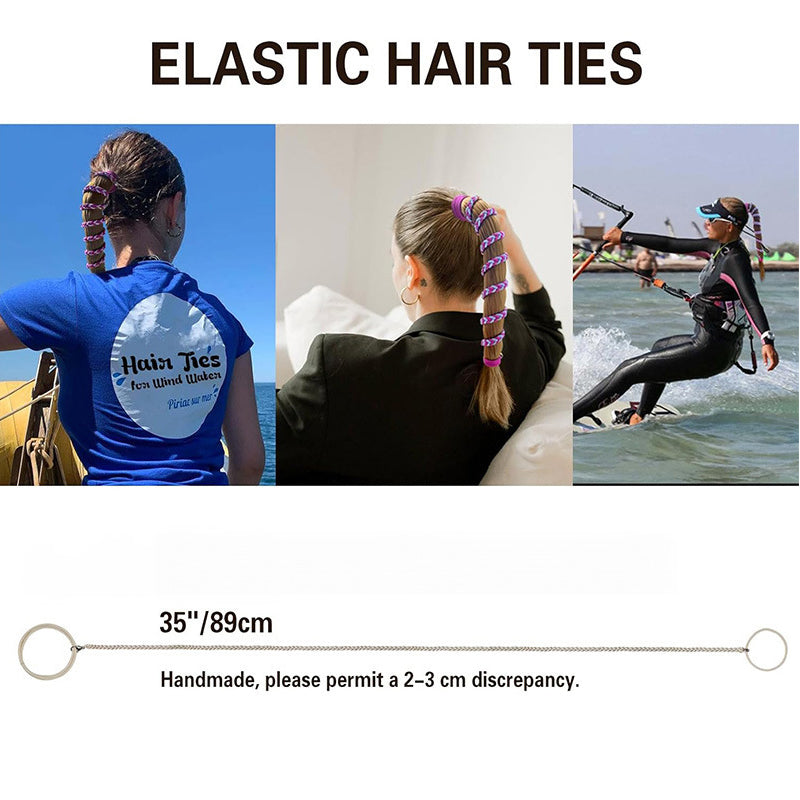 Sports Elastic Hair Ties for Women Ponytail