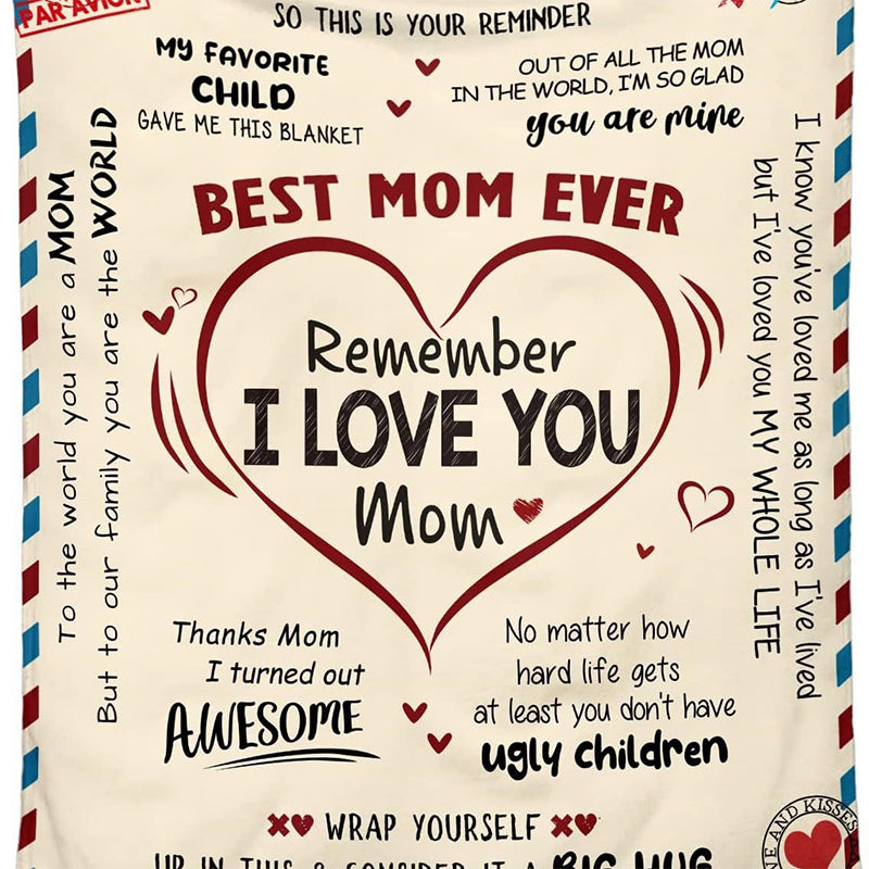 Ultra Soft Cozy Flannel Warm Blanket - EXPRESS LOVE TO MOM