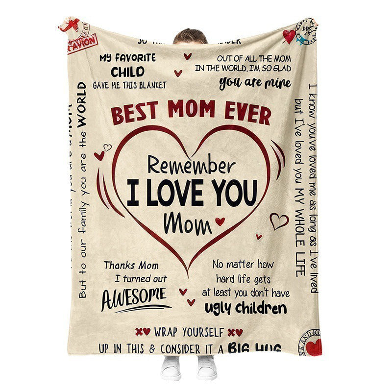 Ultra Soft Cozy Flannel Warm Blanket - EXPRESS LOVE TO MOM