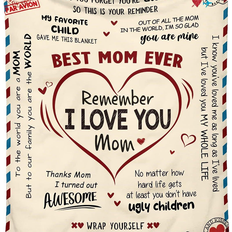 Ultra Soft Cozy Flannel Warm Blanket - EXPRESS LOVE TO MOM