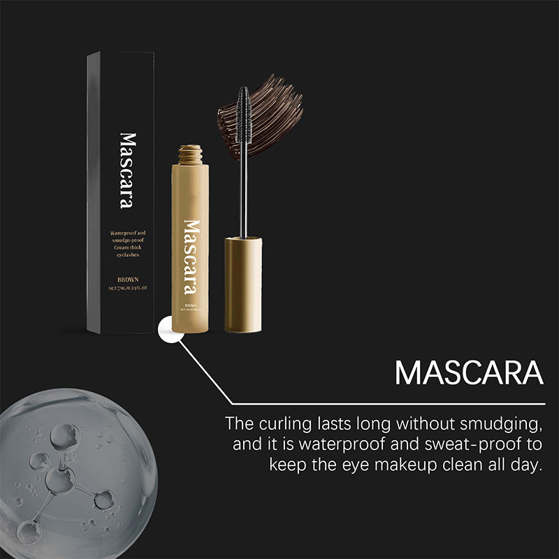 šNatural Long Lasting Waterproof & Sweatproof Brown Mascaraš