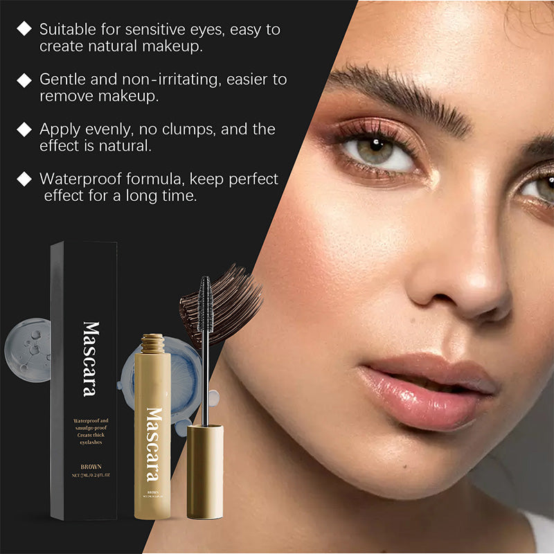 šNatural Long Lasting Waterproof & Sweatproof Brown Mascaraš