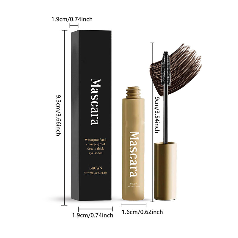 šNatural Long Lasting Waterproof & Sweatproof Brown Mascaraš