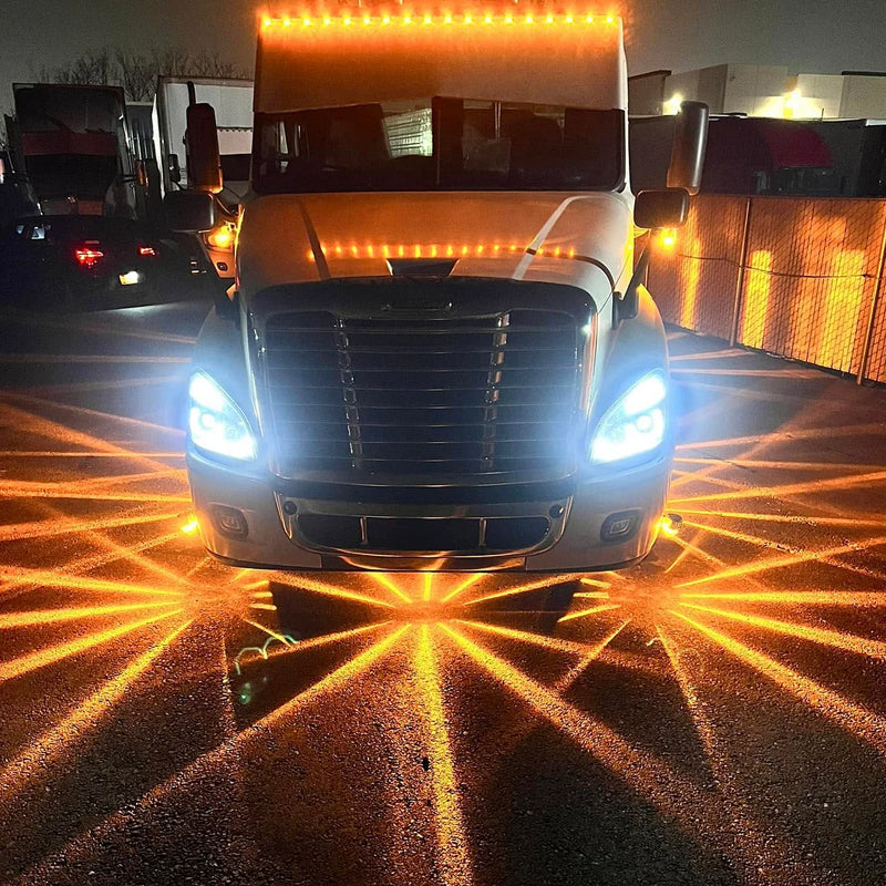 💥🚛LED Watermelon Indicator Lights, Side Marker Signal Lights for all trucks and trailers.