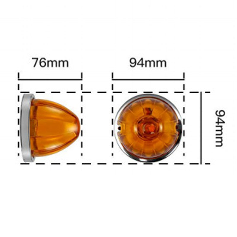 💥🚛LED Watermelon Indicator Lights, Side Marker Signal Lights for all trucks and trailers.