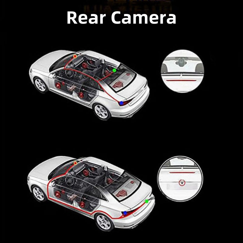 š„Clearance Saleš1080P 4-Channel Dash Cam with Night Vision