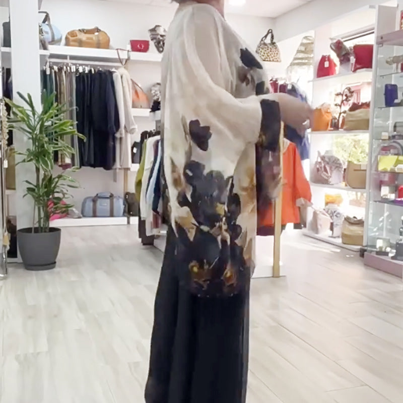 🌸2025 NEW ARRIVAL! 🌸Women's Casual Printed Round Neck Top