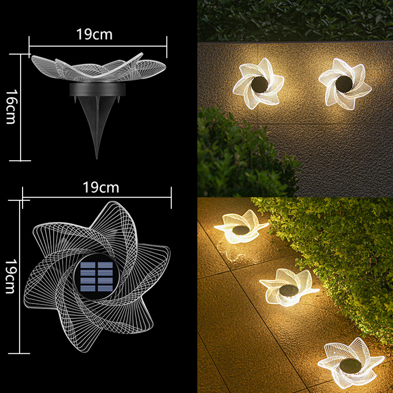Solar-Powered Waterproof Outdoor Decorative Light