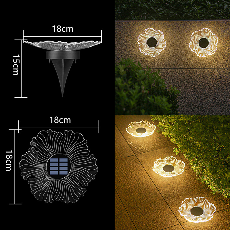 Solar-Powered Waterproof Outdoor Decorative Light