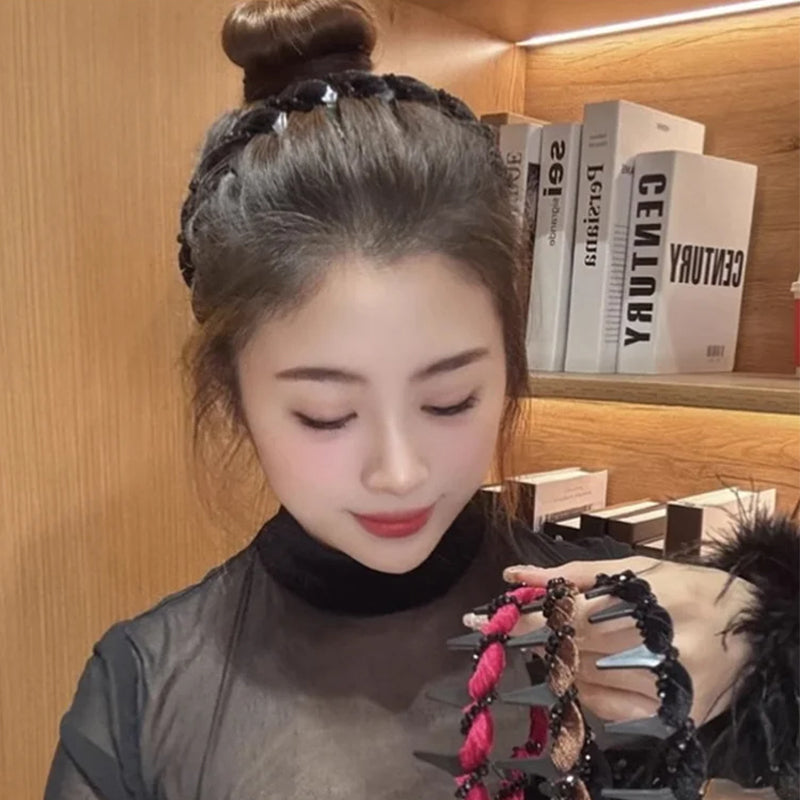 🔥Vintage High Cranium Artificial Pearl Hairband