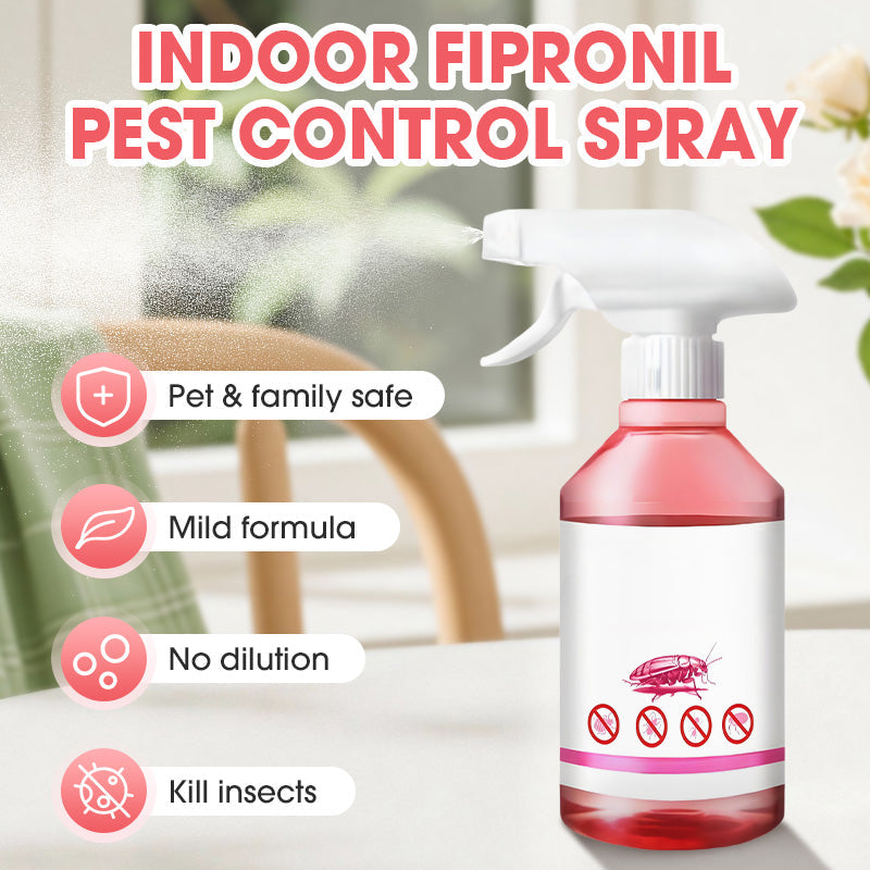 Indoor Fipronil Pest Control Spray. Plant-based Insect Repellent, Natural And Odorless