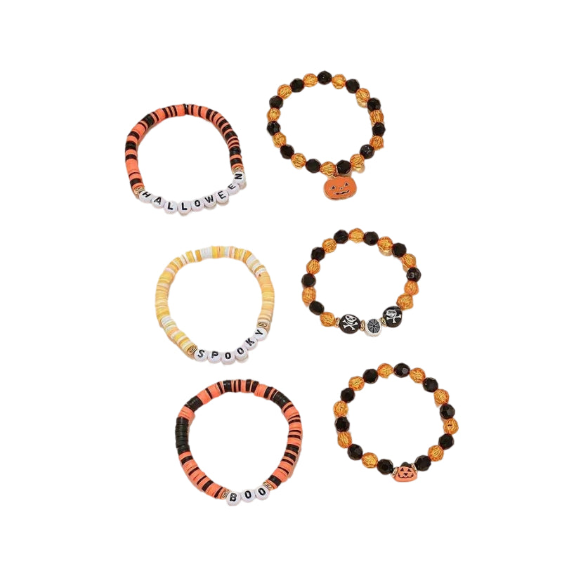 7-Piece Ambiance Halloween Bracelet Set